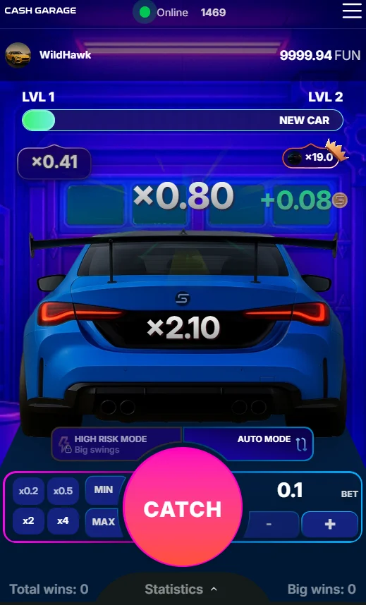 Cash Garage Game