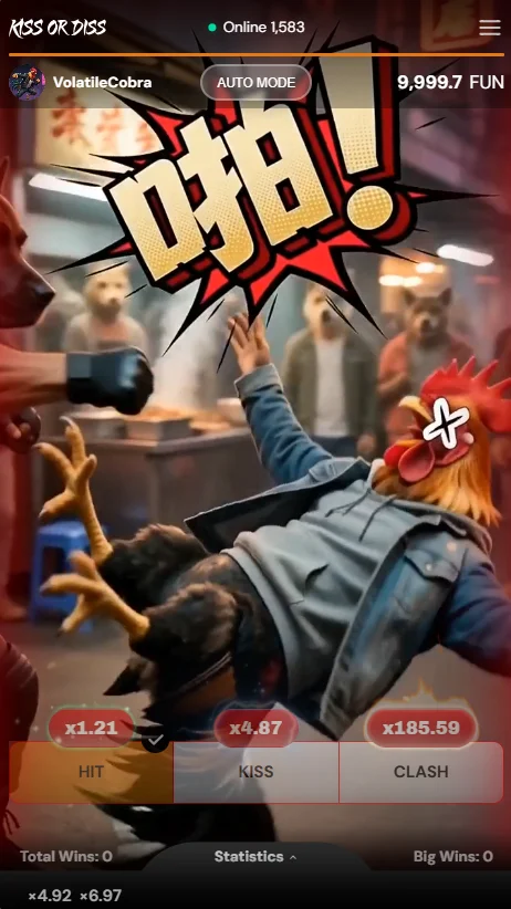 Kiss or Diss app